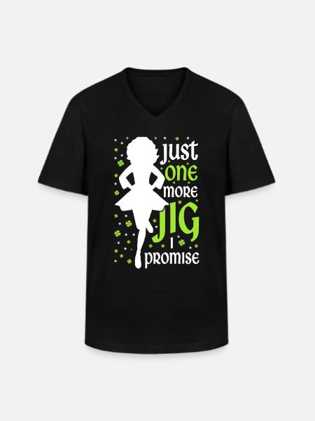 Irish Dance Irish Dancing - Men's V-Neck T-Shirt - black