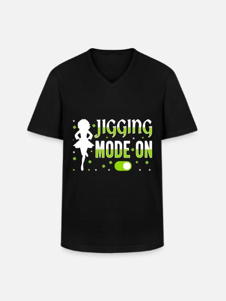 Irish Dance Irish Dancing - Men's V-Neck T-Shirt - black