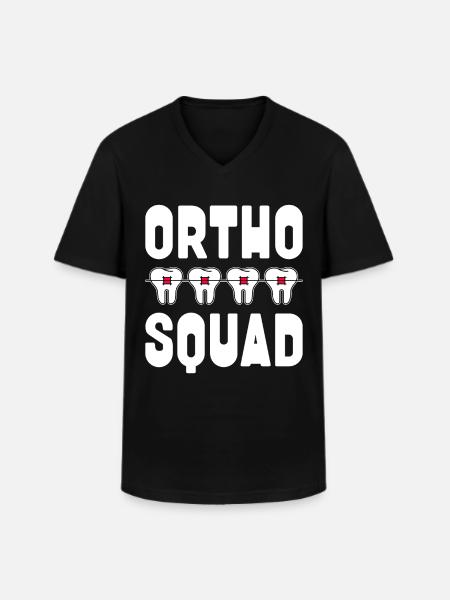Braces orthodontist - Men's V-Neck T-Shirt - black