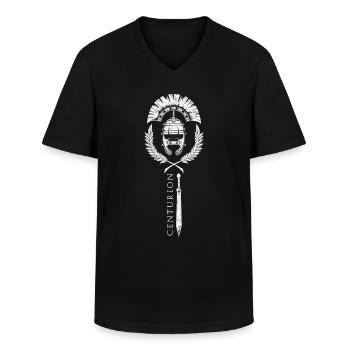 Centurion romain - Centurion - T-shirt col V Homme - noir - Devant - AI Model Male 178 dark (178cm)