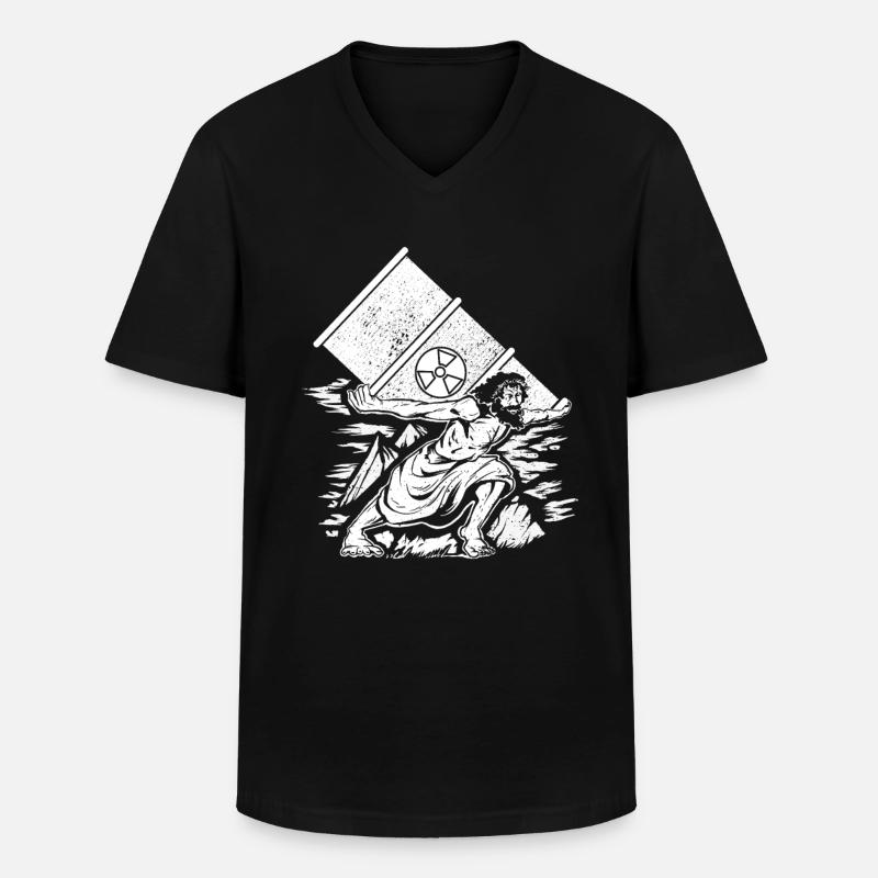 Nuclear Engineers - Nuclear Engineer - Men's V-Neck T-Shirt - black