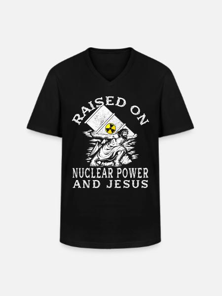 Nuclear Engineers - Nuclear Engineer - Men's V-Neck T-Shirt - black