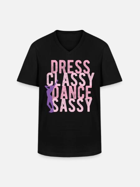 Breakdancing Tanzen für Tänzer - Männer-T-Shirt mit V-Ausschnitt - Schwarz