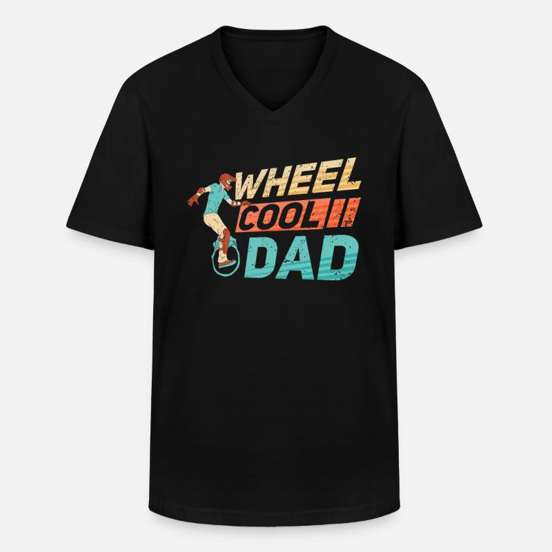 Euc E-monocycle Monocycle Électrique - T-shirt col V Homme - noir