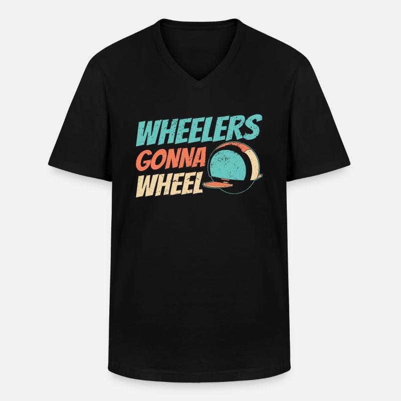 Euc E-monocycle Monocycle Électrique - T-shirt col V Homme - noir