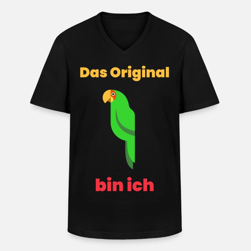 L’original, c’est moi - T-shirt col V Homme - noir