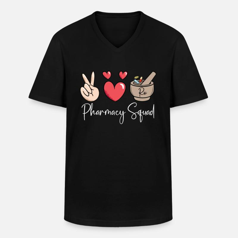 Pharmacy Technician Pharmacy Technician Gift - Men's V-Neck T-Shirt - black