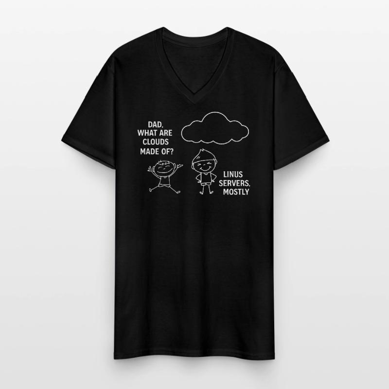 Programming Software Developer Computer Engineer Men's V-Neck T-Shirt