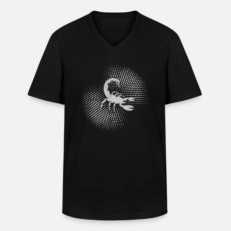 Scorpion - Men's V-Neck T-Shirt - black
