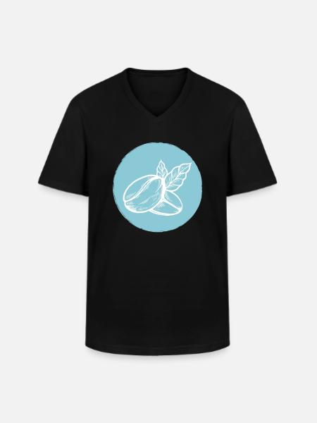 Coffee Coffee Bean - Men's V-Neck T-Shirt - black