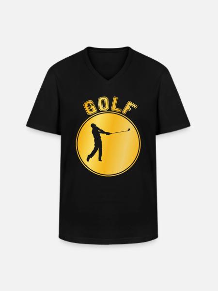 Gulf - Men's V-Neck T-Shirt - black