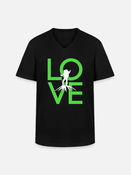 Alpinisme - T-shirt col V Homme - noir