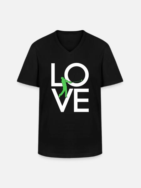 Gulf - Men's V-Neck T-Shirt - black