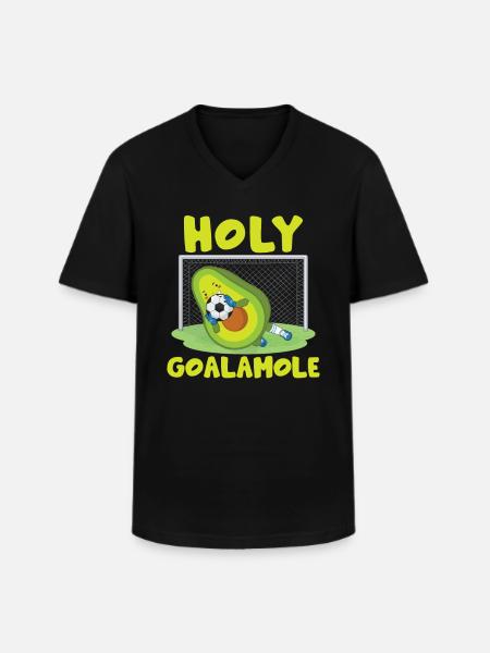 Kleinkind Fußball Fans - Männer-T-Shirt mit V-Ausschnitt - Schwarz