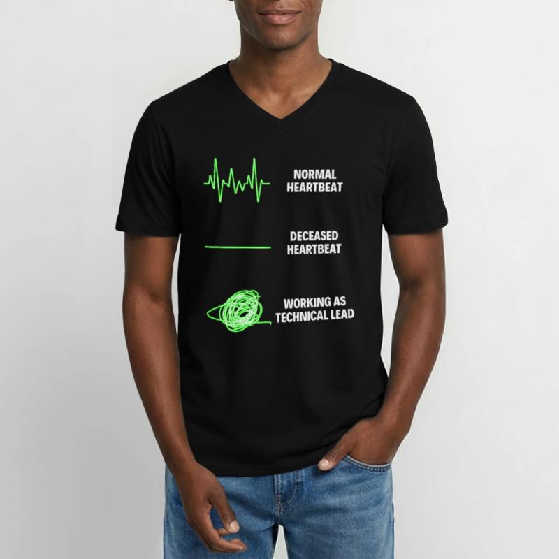 Responsable technique Drôle Responsable technique T-shirt col V Homme
