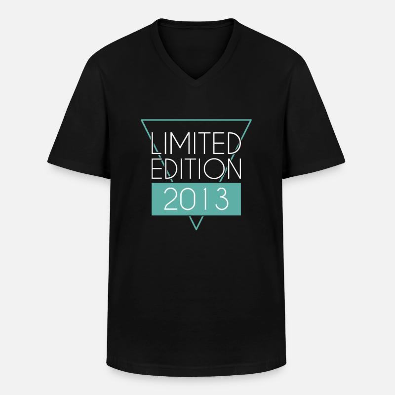 Édition Limitée 2013 - T-shirt col V Homme - noir
