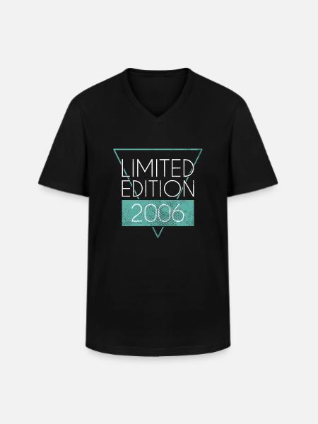 Limited edition 2006 - Men's V-Neck T-Shirt - black