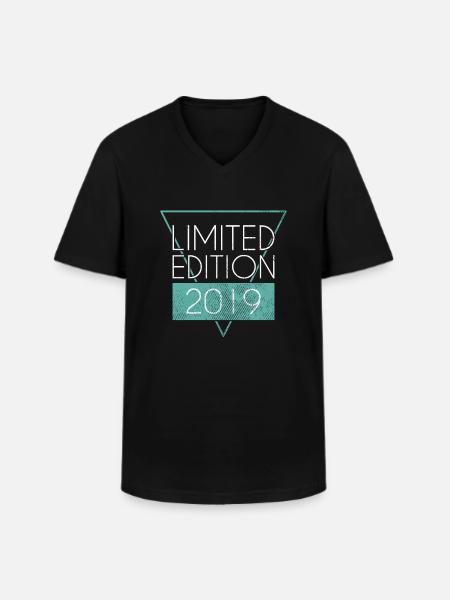 Édition limitée 2019 - T-shirt col V Homme - noir