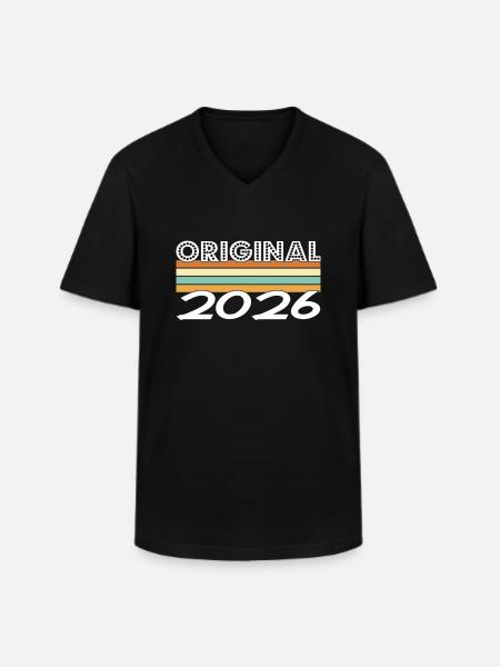 Limited Edition 2026 - Men's V-Neck T-Shirt - black