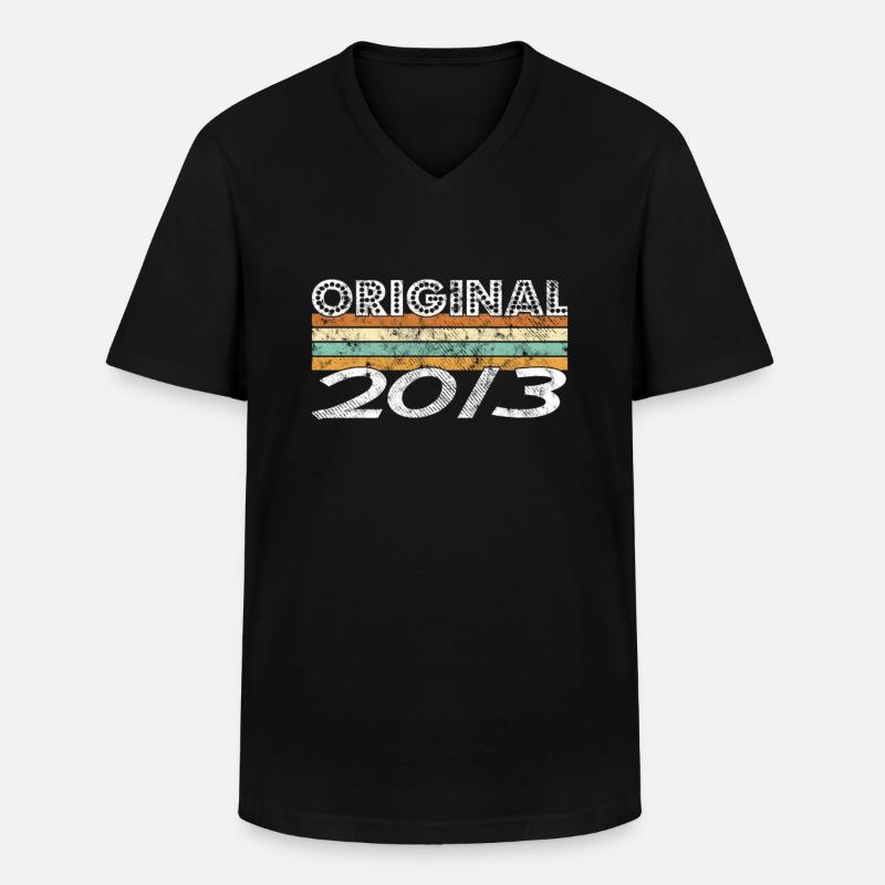 Édition Limitée 2013 - T-shirt col V Homme - noir
