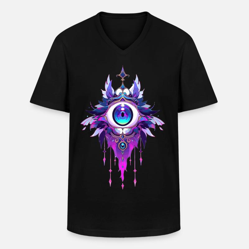 Traumfänger #6 - Männer-T-Shirt mit V-Ausschnitt - Schwarz