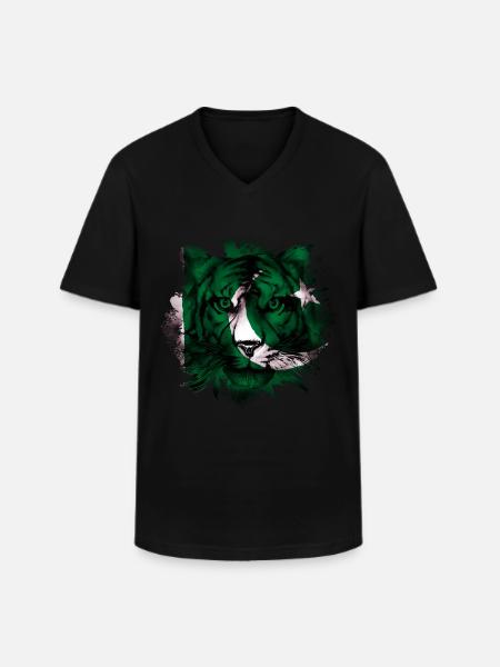 Pakistan - Men's V-Neck T-Shirt - black