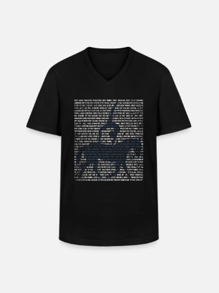 Vaulting equestrian gift - Men's V-Neck T-Shirt - black