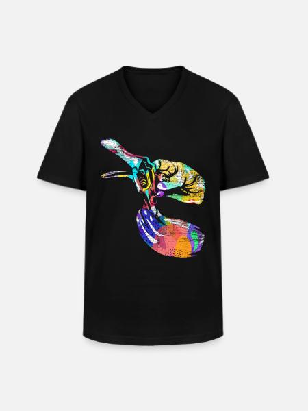 Gynecologist Gift - Men's V-Neck T-Shirt - black