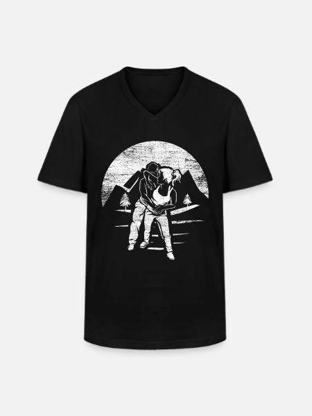 Krav Maga Gift - Men's V-Neck T-Shirt - black