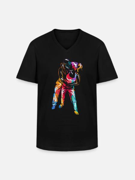 Krav Maga Gift - Men's V-Neck T-Shirt - black