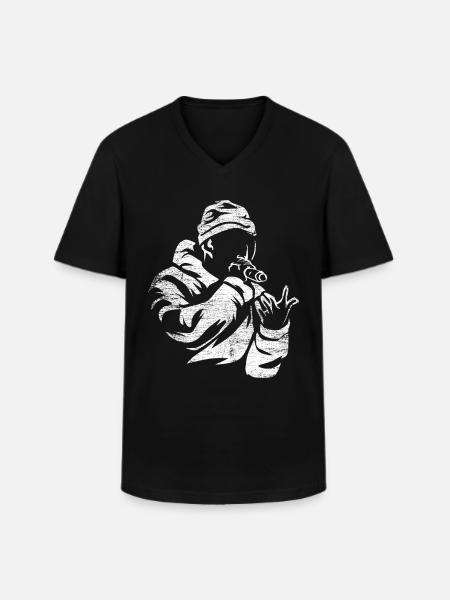 Rap Hip Hop Gift - Men's V-Neck T-Shirt - black