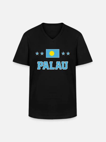 Palau - T-shirt col V Homme - noir
