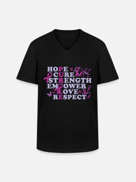 Epilepsy Awareness Month - Men's V-Neck T-Shirt - black