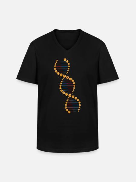 Pickleball Player Pickleball Competition Outfit - Men's V-Neck T-Shirt - black