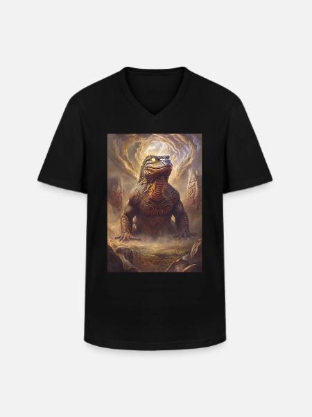 Dirawong Australia Mythology Gift - Men's V-Neck T-Shirt - black