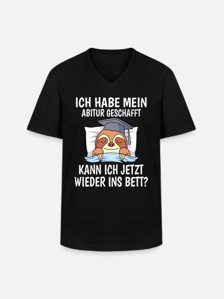 Abitur 2023 Abiturient - Männer-T-Shirt mit V-Ausschnitt - Schwarz