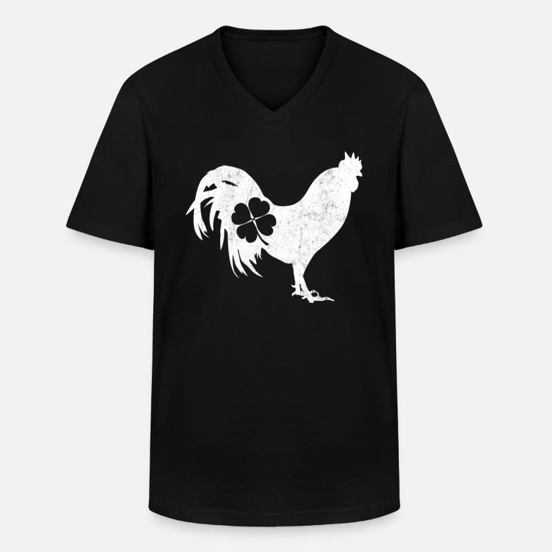 Shenanigans Kleeblatt St. Patrick’s Day - Männer-T-Shirt mit V-Ausschnitt - Schwarz