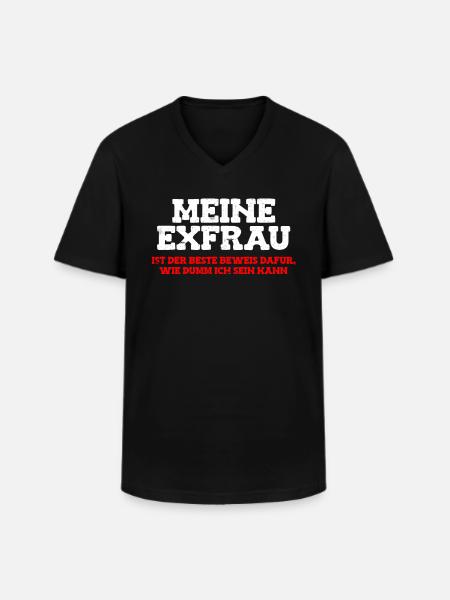 Scheidungsparty Finally Divorced Scheidung - Männer-T-Shirt mit V-Ausschnitt - Schwarz