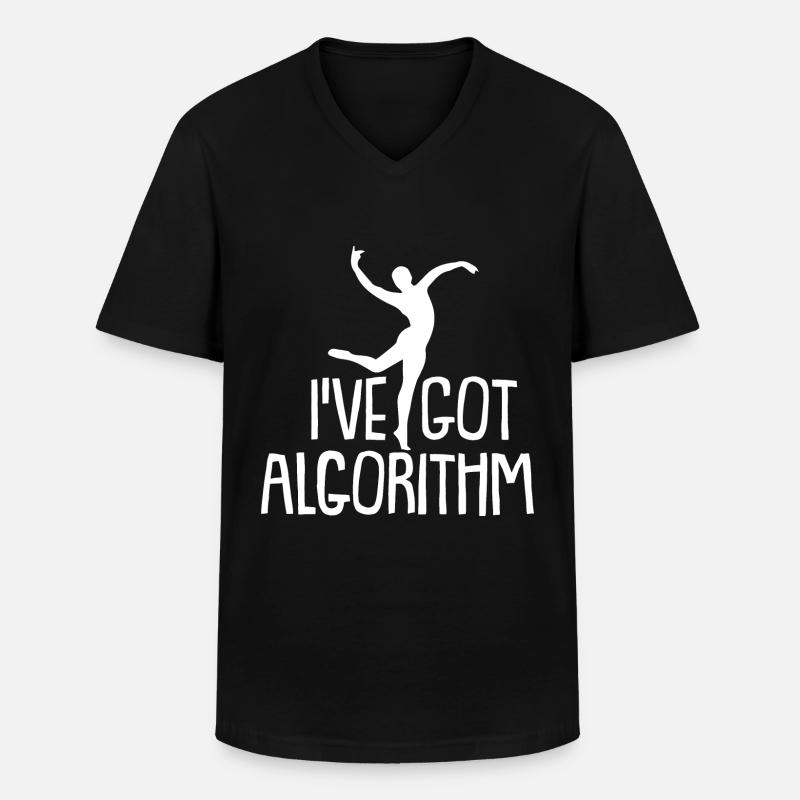 Programmer Coder Software Developer - Men's V-Neck T-Shirt - black