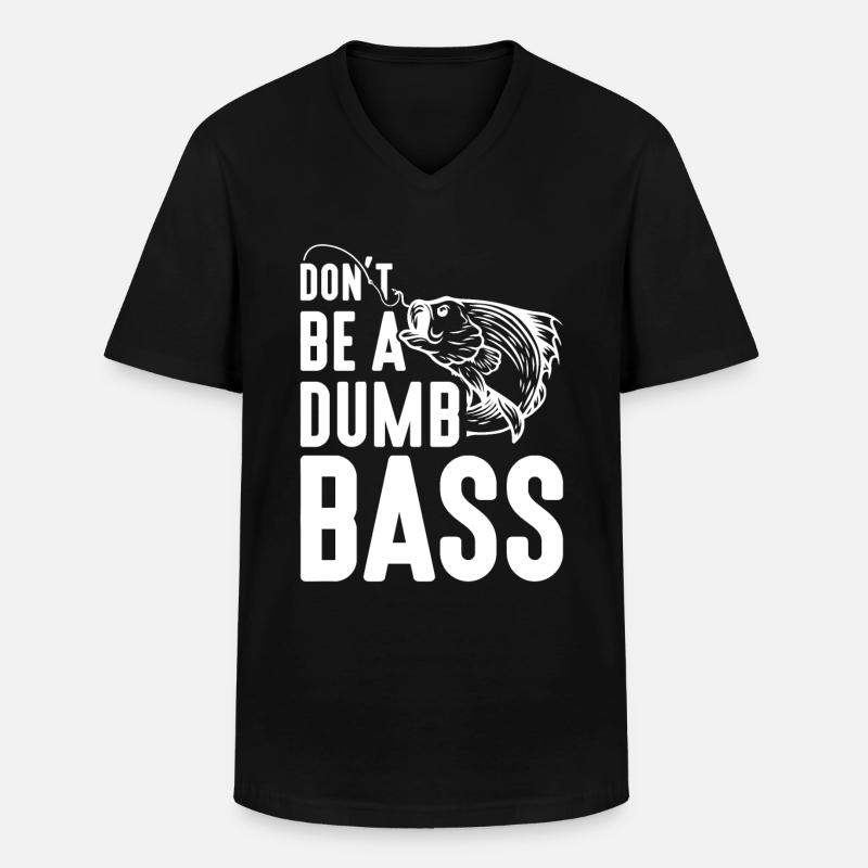 Seien Sie kein Dummkopf -. - Männer-T-Shirt mit V-Ausschnitt - Schwarz