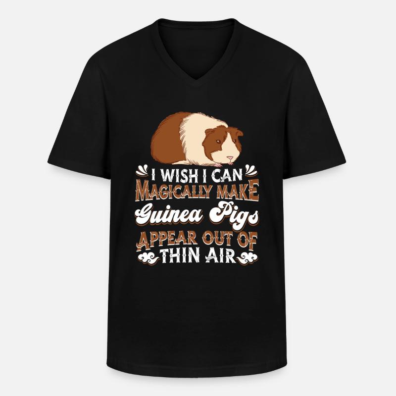 Cochon d’Inde Cochon d’Inde - T-shirt col V Homme - noir