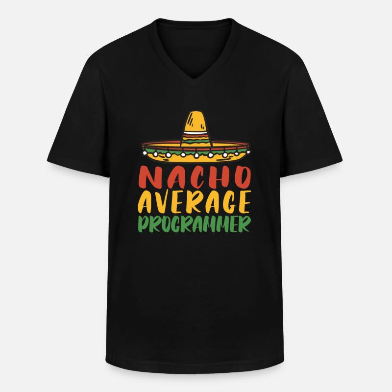 Programmierer Coder Software Entwickler - Männer-T-Shirt mit V-Ausschnitt - Schwarz