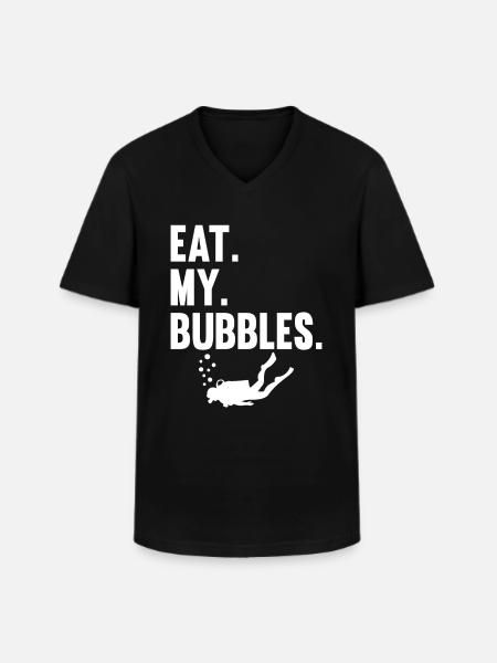 Scuba Diving Divers Diving - Men's V-Neck T-Shirt - black
