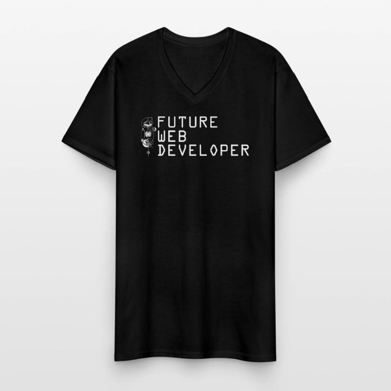 Web Developer Web Developer Future Men's V-Neck T-Shirt