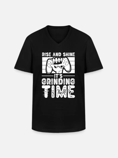Jeux de joueurs - T-shirt col V Homme - noir