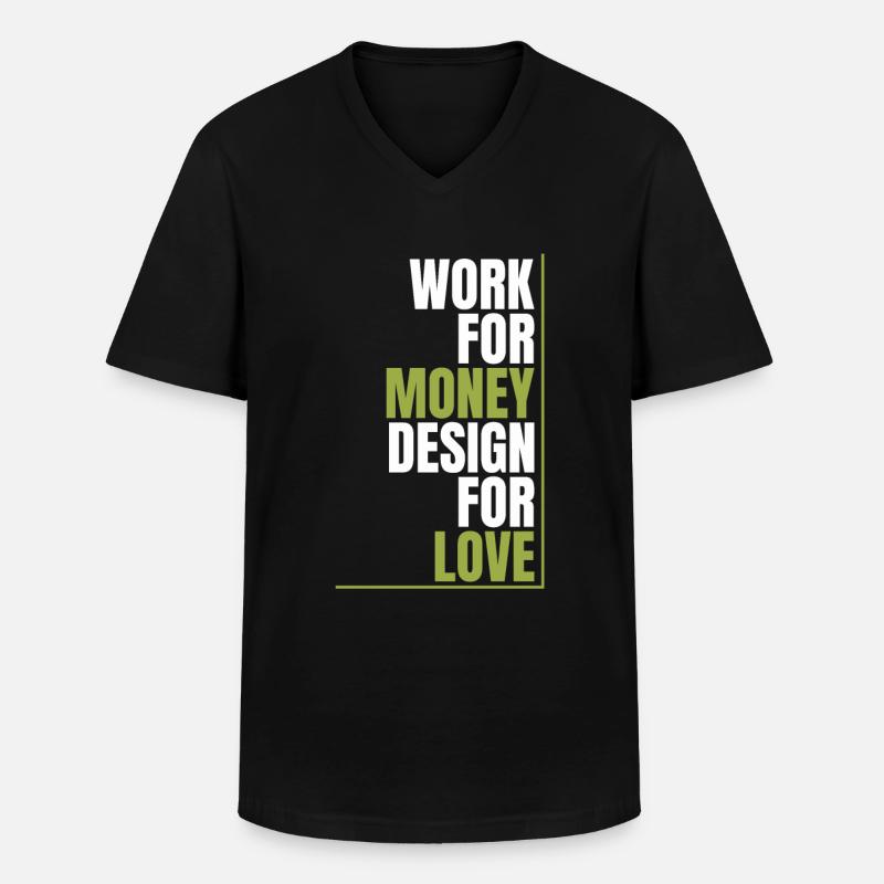 Web Developer Web Developer Love - Men's V-Neck T-Shirt - black