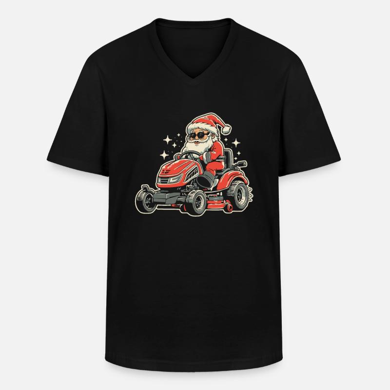 Hobbygärtner Garten - Männer-T-Shirt mit V-Ausschnitt - Schwarz