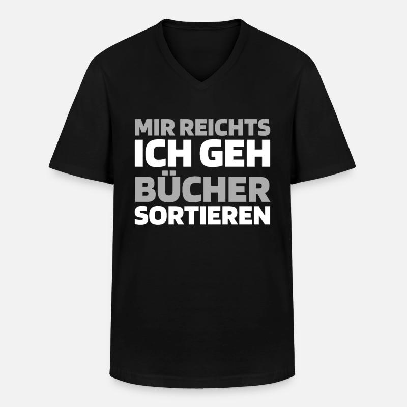Flugbegleiter Stewardess - Männer-T-Shirt mit V-Ausschnitt - Schwarz