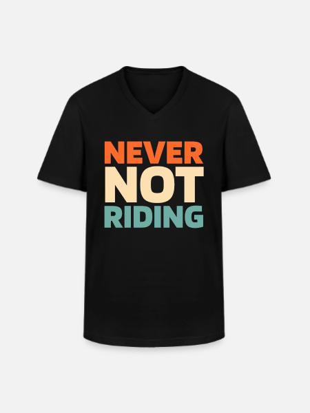 Motorcycle Biker Motorbike - Men's V-Neck T-Shirt - black