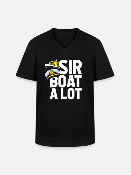 Croisière - T-shirt col V Homme - noir